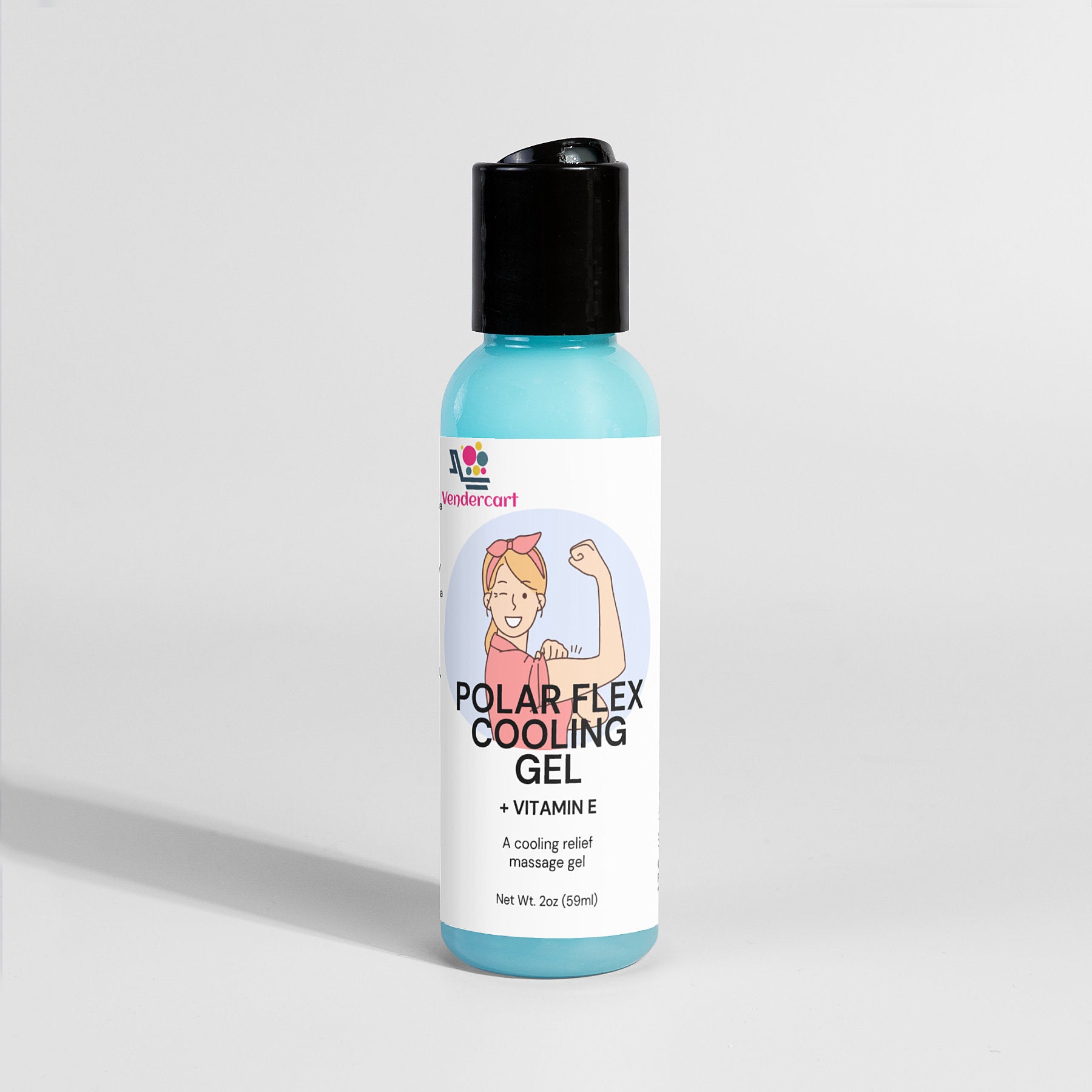PolarFlex Gel – Cooling Muscle Recovery Gel for Pre & Post Workout Relief