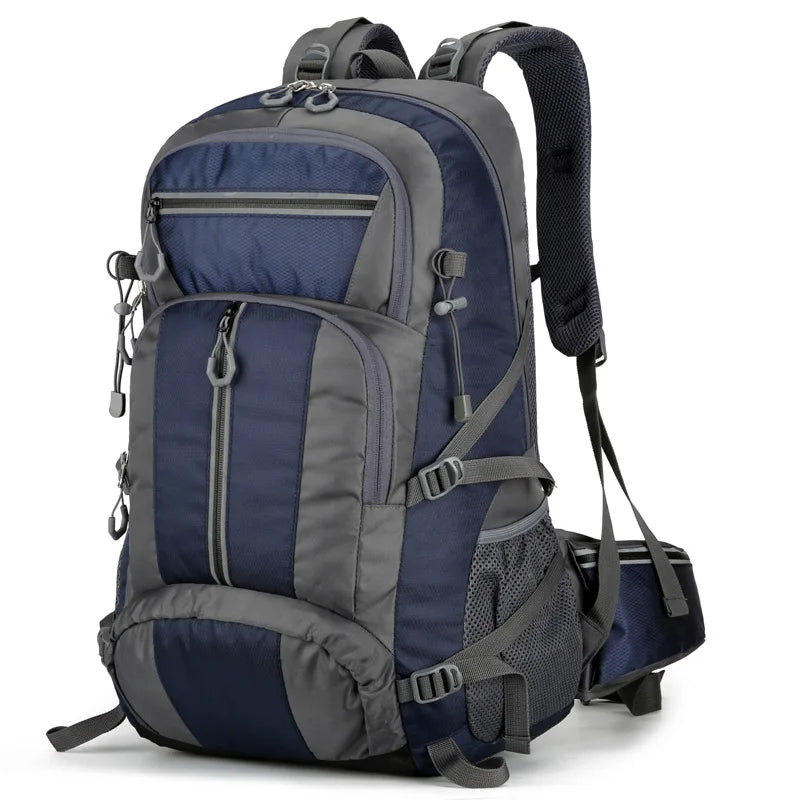 AquaTrail Pro – 50L Fishing & Outdoor Hiking Backpack with Shoe Compartment