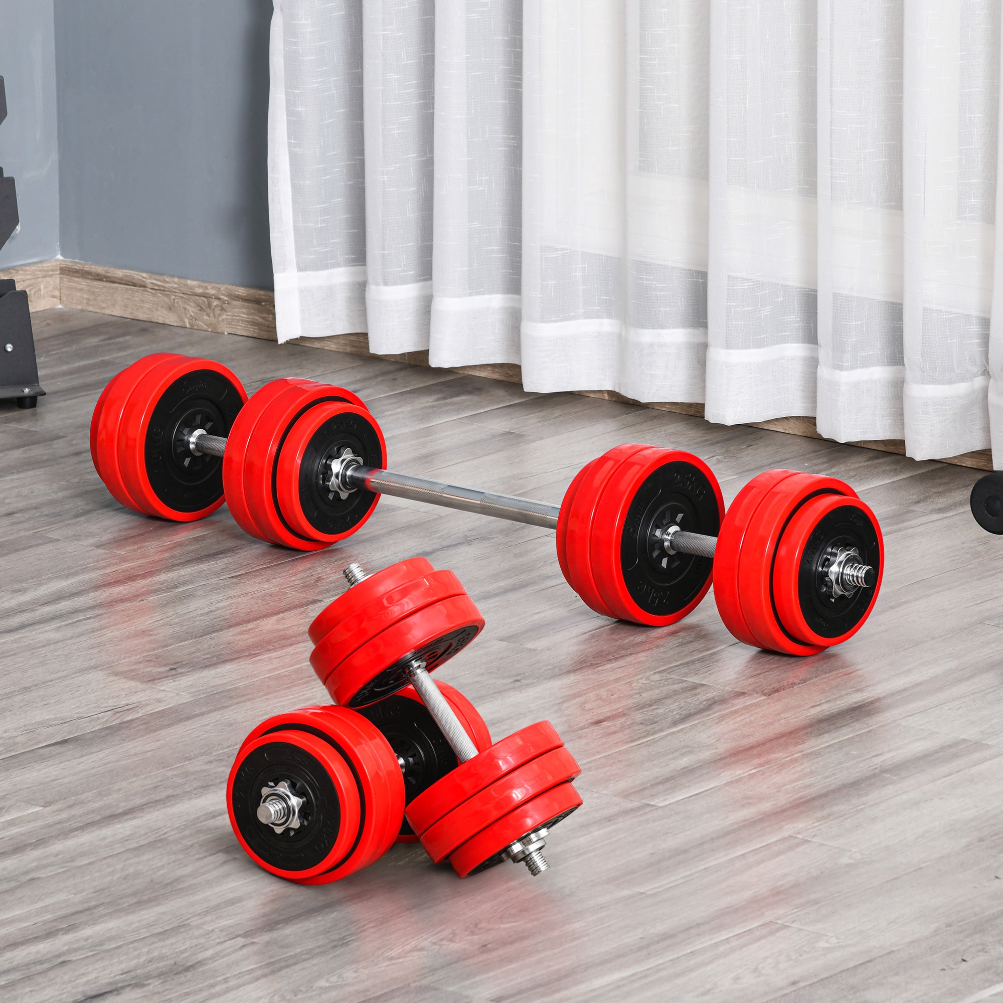 FlexWeight Pro – Adjustable Dumbbell Set for Home Strength Training
