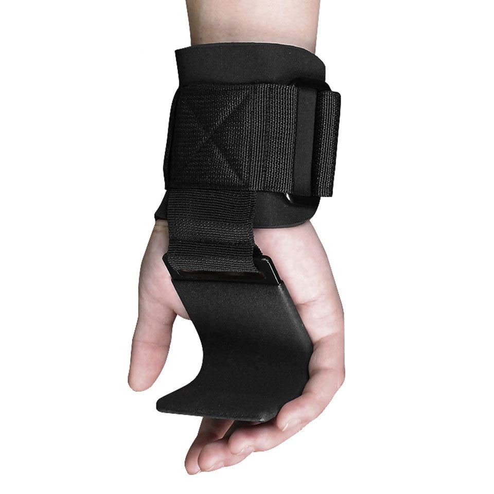 PowerHook Pro – Weight Lifting Hook Grips with Wrist Wraps for Heavy Training