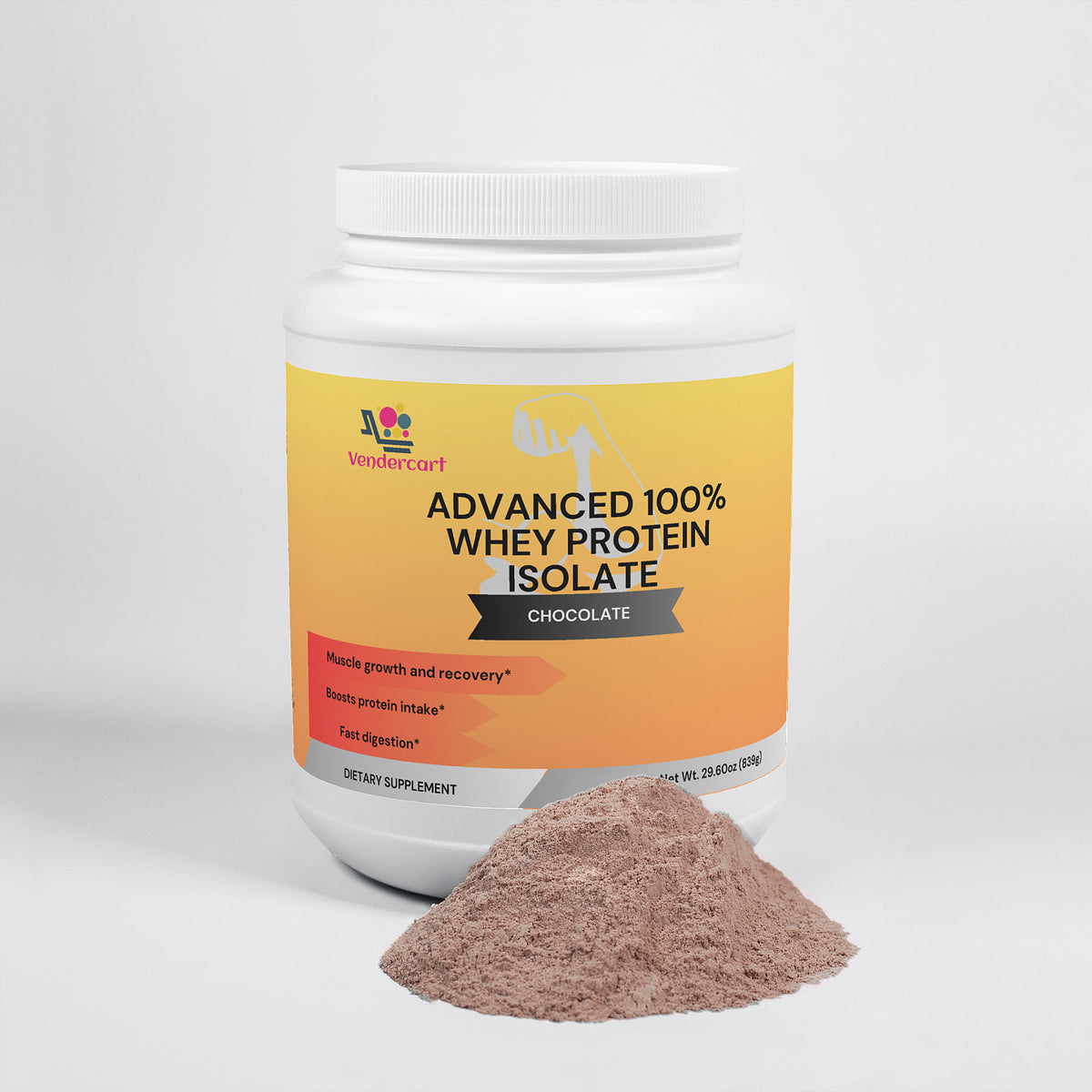 IsoPure Advanced – Whey Protein Isolate Powder (29.6 OZ) for Lean Muscle Support
