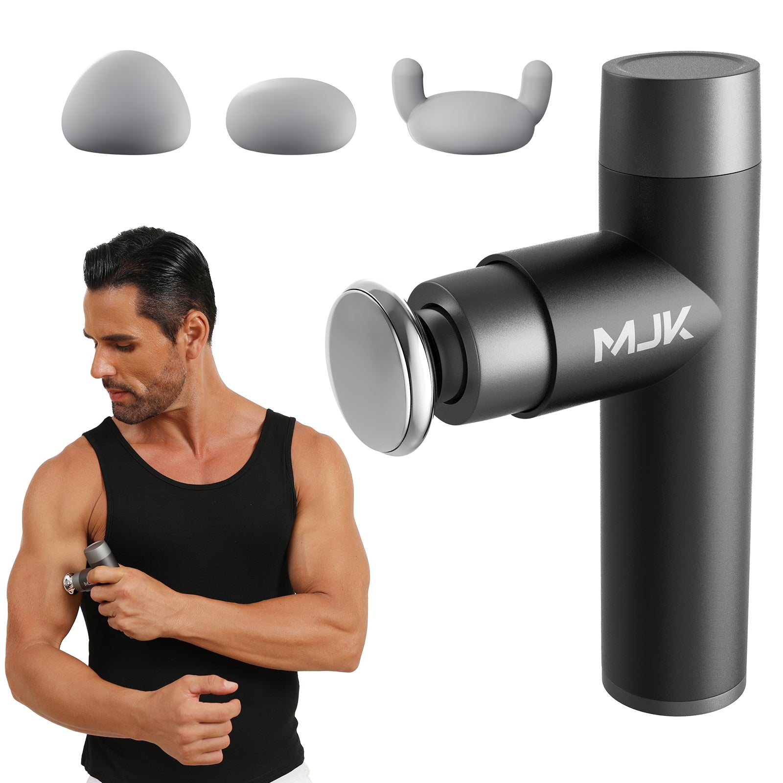 TheraPulse Pro – Deep Tissue Massage Gun with 9-Speed Settings & Heat Therapy